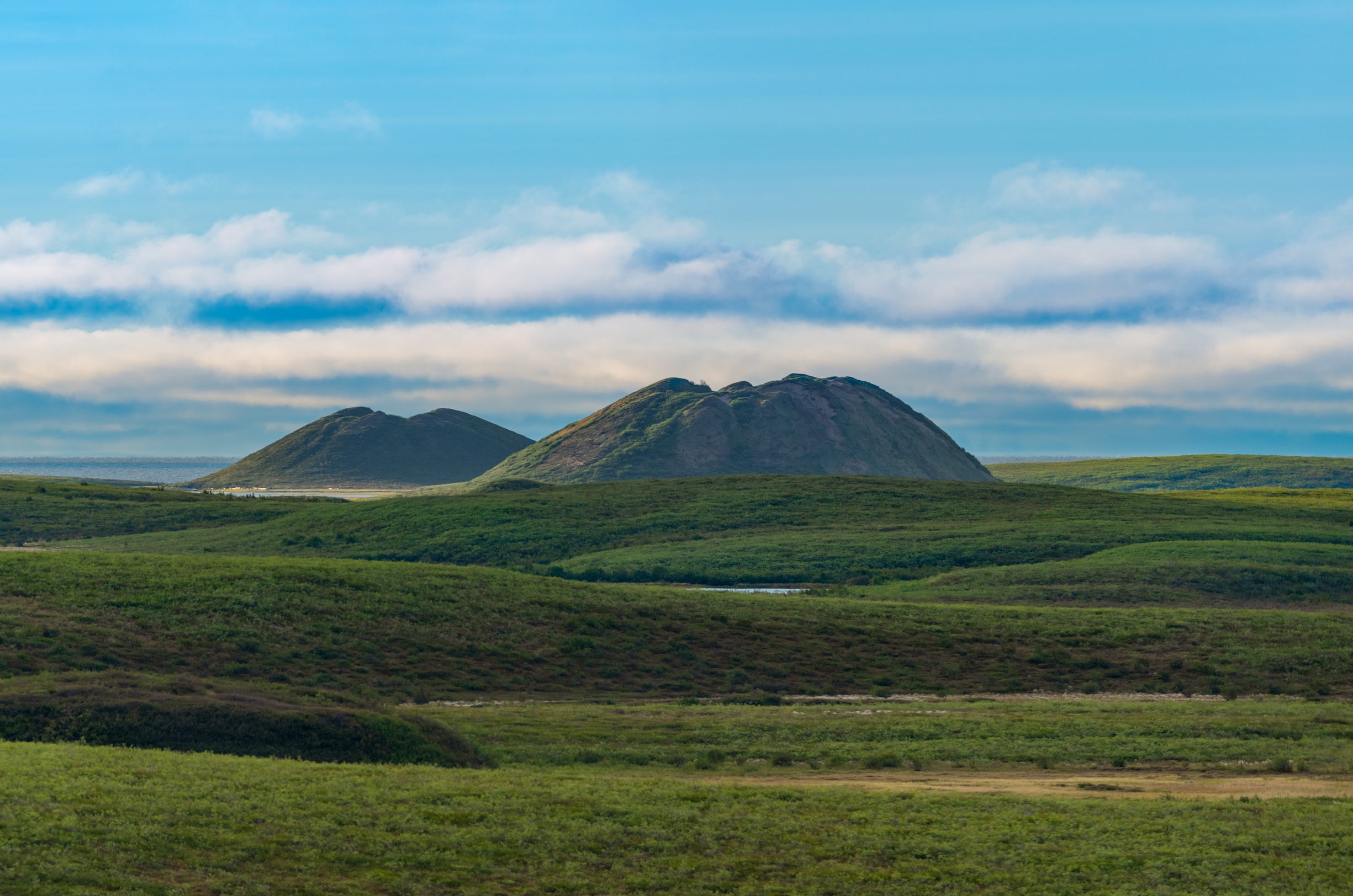 Pingos in the Northwest Territories. A Candian Nation Landmark. Chris Kelly