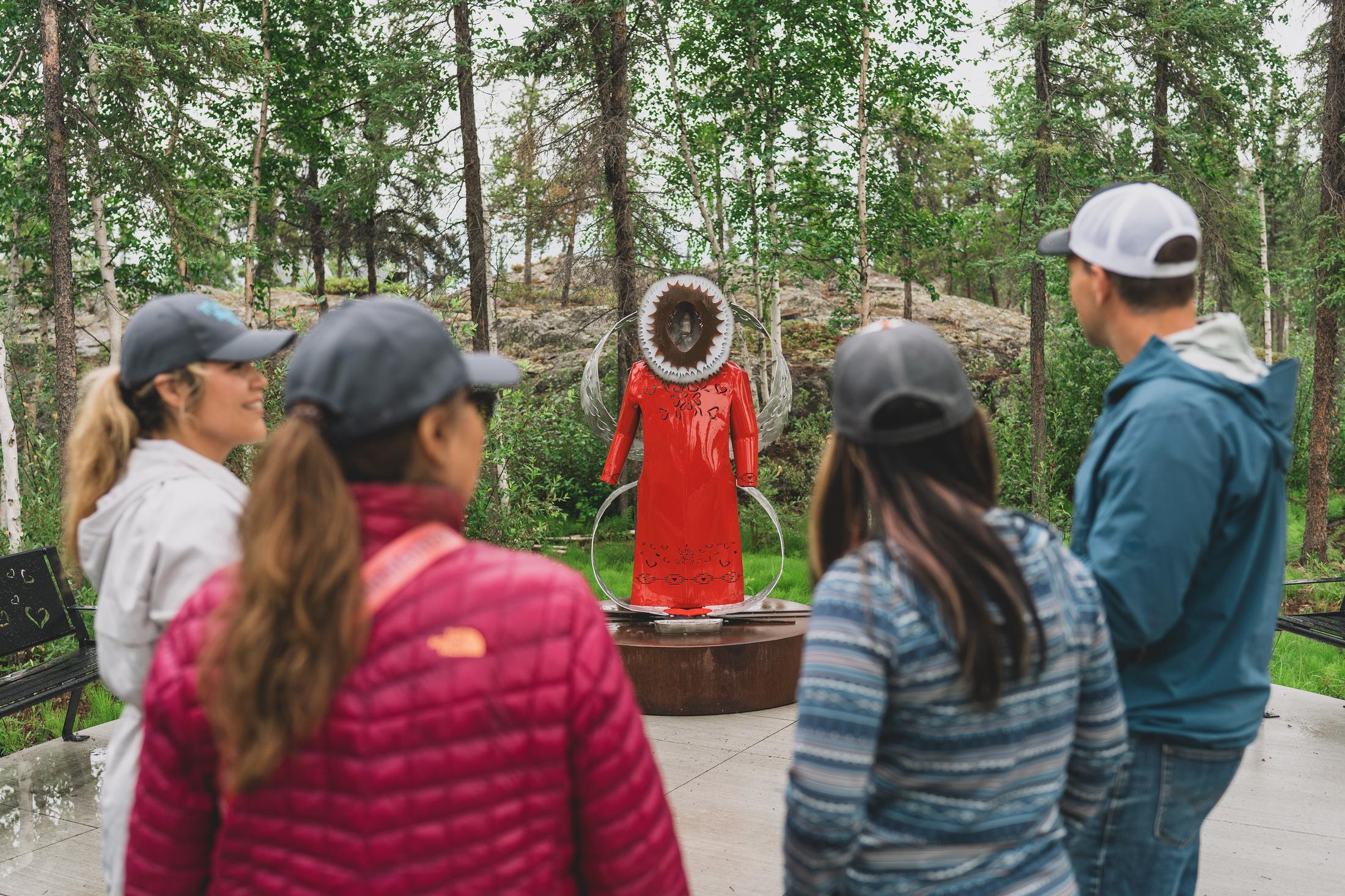 Back Yard Tours, at the Legislative Assembly in Yellowknife. City tour.