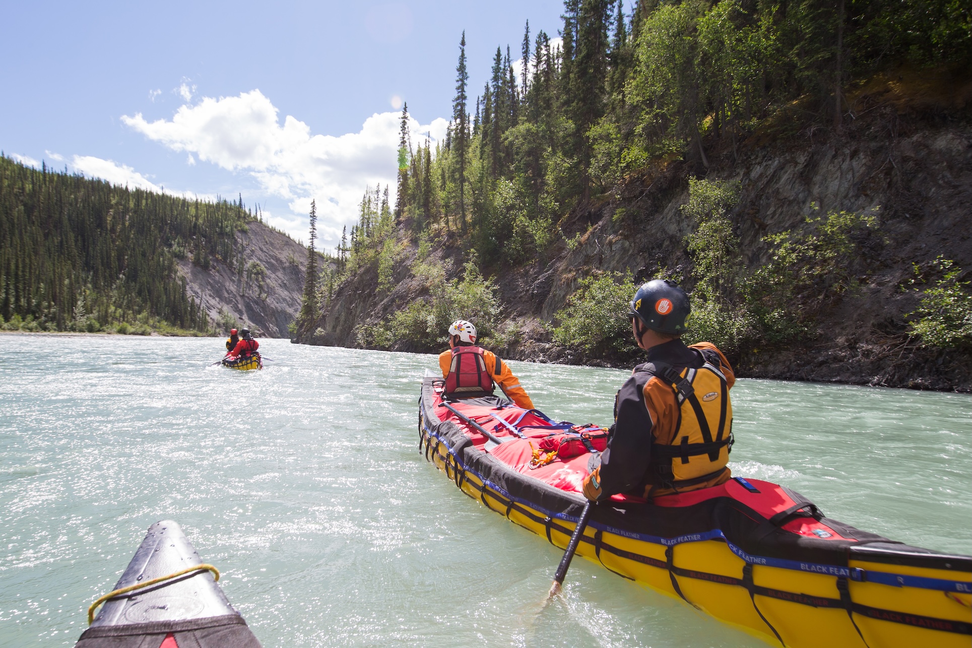 Best place ot paddle int he NWT Broken Skull river